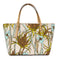 Tory Burch (144081) Emerson Small Climbing Palms Printed Canvas Tote Handbag