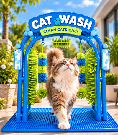 WashyCat: The Cat Wash™ Grooming Station